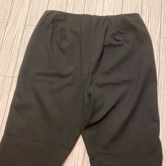 J.Jill pointe slim leg stretchy pants black woman’s size small petite - Picture 3 of 8